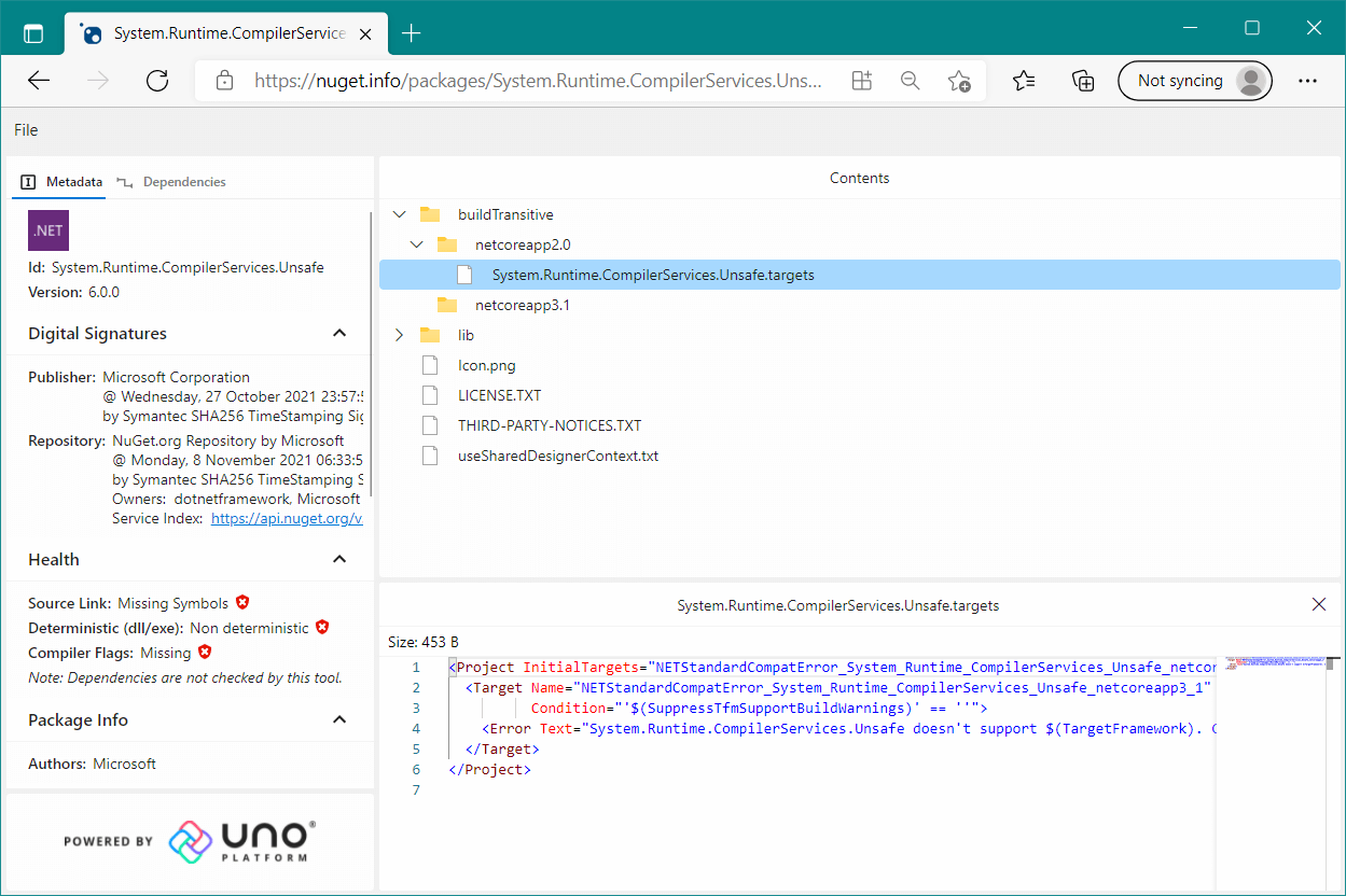 Please stop lying about .NET Standard 2.0 support!