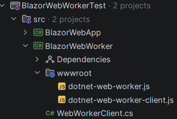 The files added to the web worker template